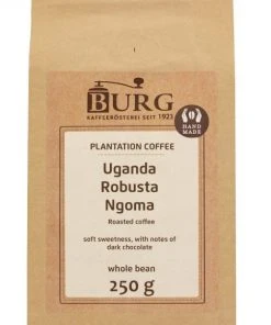 Burg Uganda Robusta Ngoma 250 G Coffee Beans