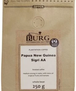 Burg Papua New-Guinea Sigri 250 G Coffee Beans