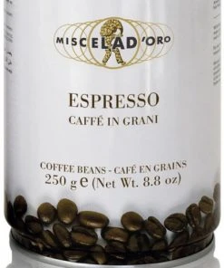 Coffee Beans Miscela D'Oro Espresso 250 G Tin