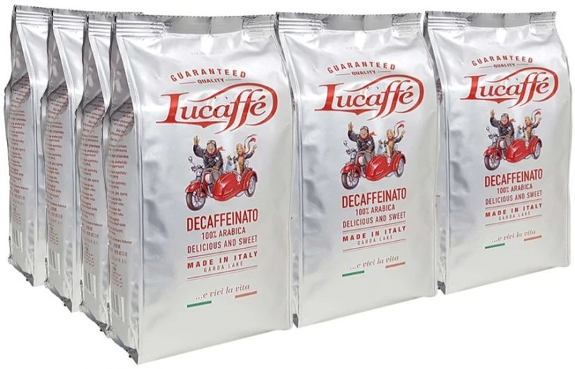 Coffee In Multipacks Lucaffé Decaffeinato Decaf Coffee 1 Coffee In Multipacks Lucaffé Decaffeinato Decaf Coffee
