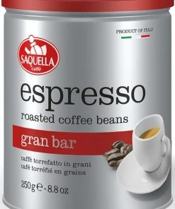 Saquella Espresso Gran Bar 250 G Coffee Beans