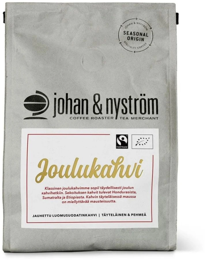 Ground Coffee For Drip Coffee Makers Johan & Nyström Organic Christmas Coffee 250 G 1 Ground Coffee For Drip Coffee Makers Johan & Nyström Organic Christmas Coffee 250 G