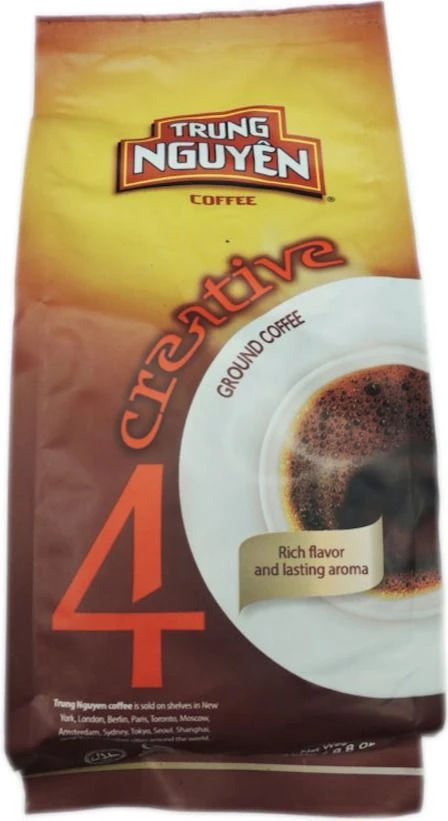Ground Coffee For Drip Coffee Makers Trung Nguyen Creative 4 Ground Vietnamese Coffee 250 G 1 Ground Coffee For Drip Coffee Makers Trung Nguyen Creative 4 Ground Vietnamese Coffee 250 G