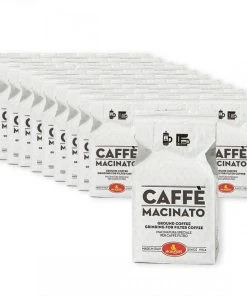 Ground Coffee For Drip Coffee Makers MokaSirs Caffé Macinato Ground Filter Coffee 30 X 64 G