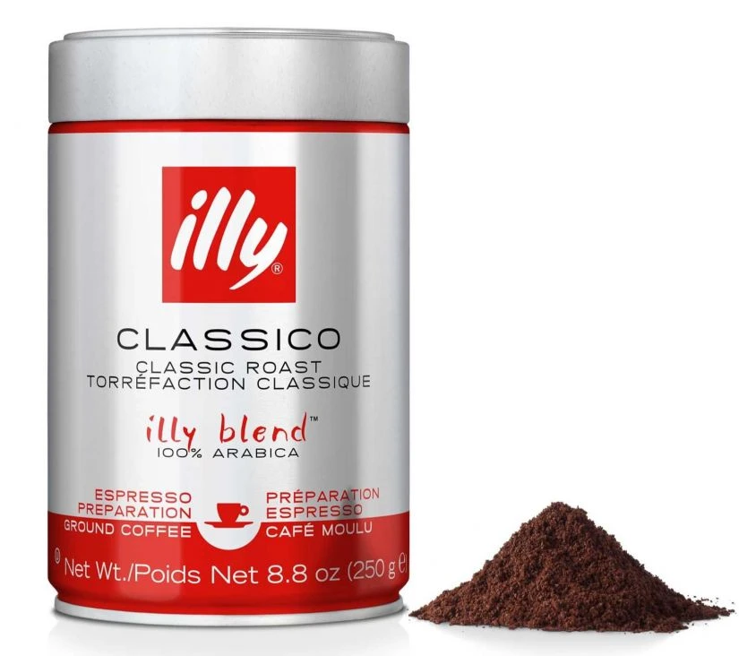Ground Coffee For Moka Pots Illy Classico 1 Ground Coffee For Moka Pots Illy Classico