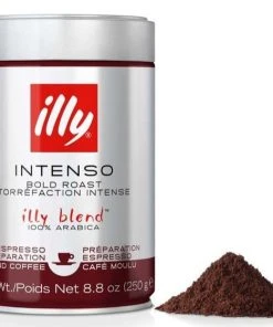 Ground Coffee For Moka Pots Illy Intenso