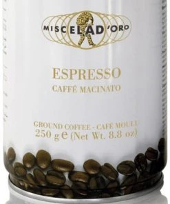 Ground Coffee For Moka Pots Miscela D'Oro Espresso 250 G Tin
