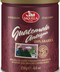 Ground Coffee For Moka Pots Saquella Gourmet Guatemala Antigua 250 G Ground Coffee