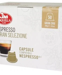 Nespresso Compatible Coffee Capsules Saquella Gran Cru Nespresso-Compatible Coffee Capsules 50 Pcs