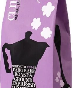 Ground Coffee Clipper Organic & Fairtrade Ground Espresso Coffee 227 G