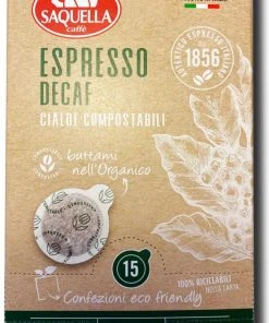 E.S.E. Espresso Pods Saquella Decaf Espresso Pods