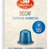 E.S.E. Espresso Pods Saquella NEW Espresso Decaf Nespresso-Compatible Decaf Coffee Capsules 30 Pcs