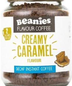 Beanies Decaf Creamy Caramel Flavoured Instant Coffee 50 G