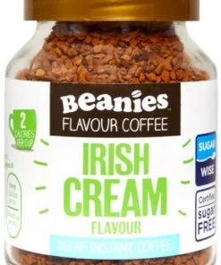 Beanies Decaf Irish Cream Flavoured Instant Coffee 50 G
