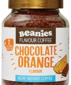 Beanies Decaf Chocolate Orange Flavoured Instant Coffee 50 G