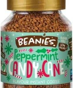 Beanies Peppermint Candy Cane Flavoured Instant Coffee 50 G