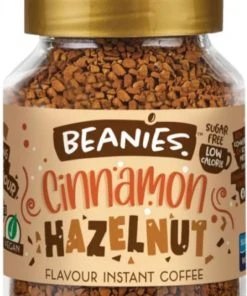 Beanies Cinnamon Hazelnut Flavoured Instant Coffee 50 G
