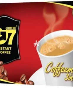 Natural Instant Coffee Trung Nguyen G7 Gourmet Instant Coffee 3 In 1, 20 Sachets