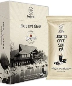 Natural Instant Coffee Trung Nguyen Legend 3-in-1 Café SUA DA Instant Coffee, 9-Pack