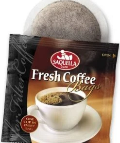 Saquella Fresh Coffee Bags, 150 Pcs