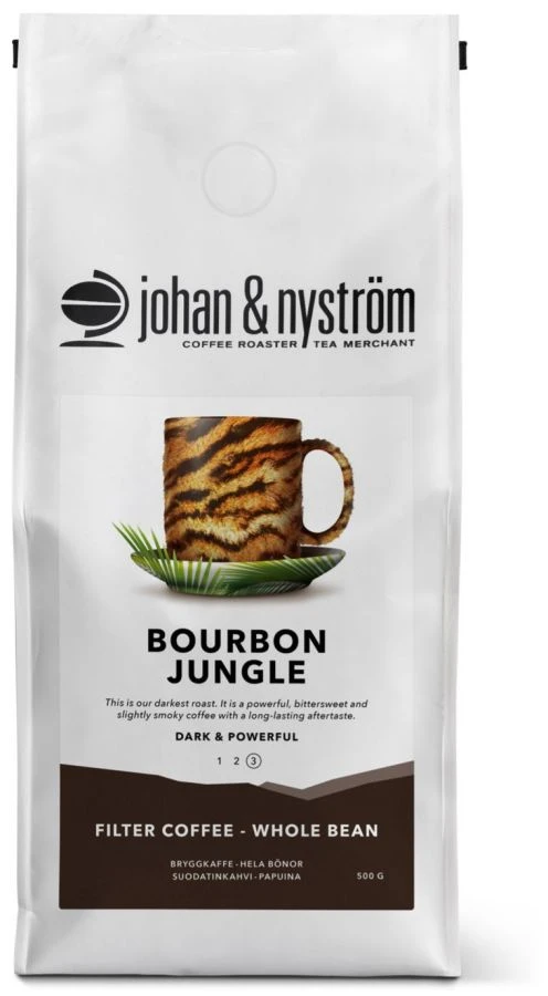 Johan & Nyström Bourbon Jungle 500 G Coffee Beans 1 Johan & Nyström Bourbon Jungle 500 G Coffee Beans